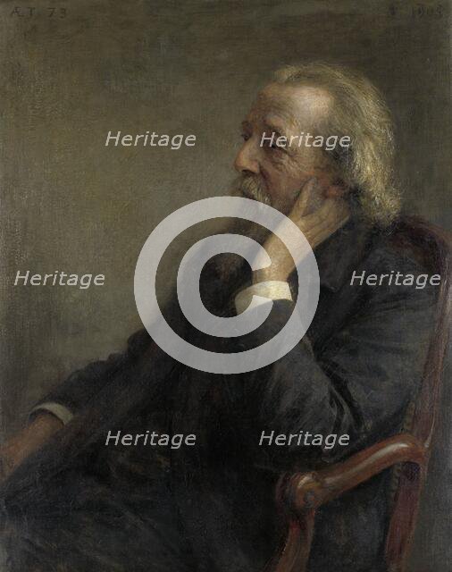 Portrait of Rev. Petrus Hermannus Hugenholtz, founder of the Vrije Gemeente, 1908. Creator: Jan Veth.