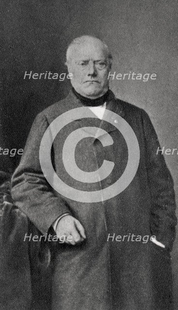 Antoine-Louis Barye, French sculptor, 1862. Artist: Unknown