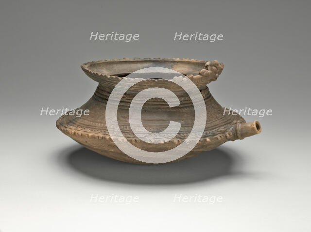 Pot with Spout, c. 1000-300 B.C. Creator: Unknown.
