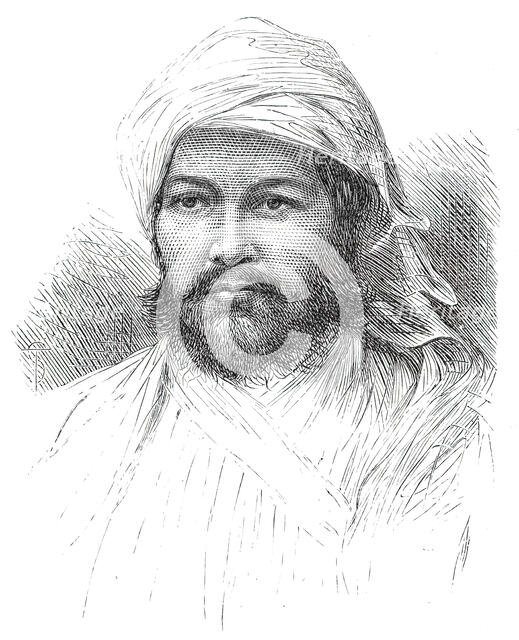 Sir Jung Bahadoor, K.S.I., of Nepaul, from a sketch by one of our special artists,  1876. Creator: Unknown.