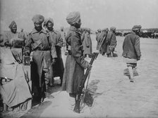 India's soldiers in France, between c1914 and c1915. Creator: Bain News Service.