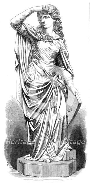 "Elaine", by T. S. Westmacott, in the exhibition of the Royal Academy, 1868. Creator: Unknown.