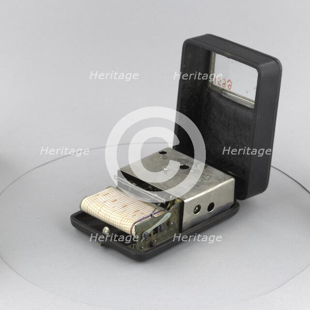 Barograph, ca. 1918. Creator: Douglass Products Corp.