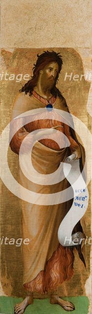 Saint John the Baptist, c1340-1345. Creator: Veneziano, Paolo (ca 1330-ca 1360).