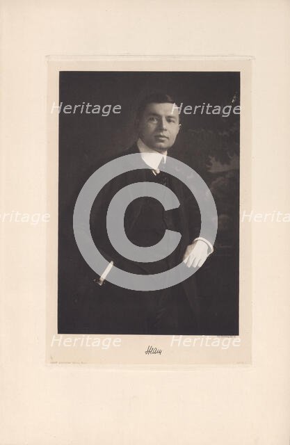 Portrait of Moritz Straus (1882-1959), 1920. Creator: Dührkoop, Rudolf (1848-1918).