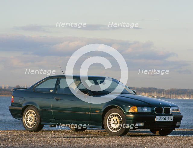 1993 BMW 318iS. Creator: Unknown.