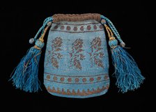 Evening pouch, American, second quarter 19th century. Creator: Unknown.