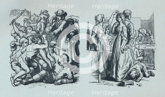 'Illustrations to 'The Vicar of Wakefield' (Goldsmith).', c1800-1860, (1923). Artist: William Mulready.