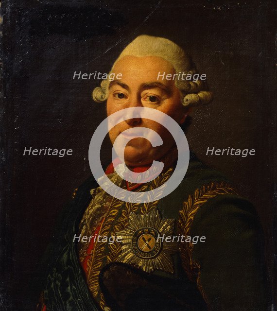 Portrait of Count Andrey Mikhaylovich Golitsyn. Artist: Shinbarev (Shimbarev), Pavel (1782-?)
