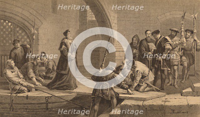 'Cranmer at the Traitor's Gate', 1886. Artist: CW Sharpe.