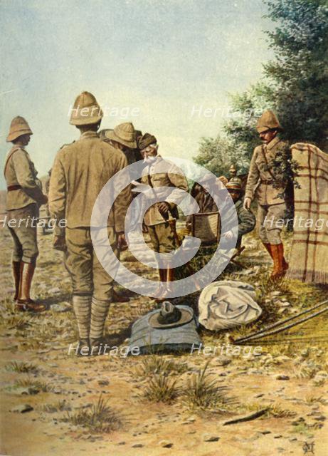'The Surrender of General Cronje to Lord Roberts at Paardeberg...', 27 February 1900, (1901).  Creator: Donald E M'Cracken.