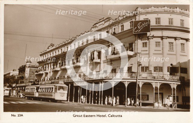 'Great Eastern Hotel, Calcutta', c1920. Artist: Unknown.