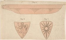 Shield Designs, second half 19th century. Creator: Anon.