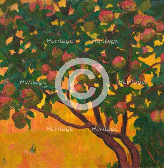 The apple tree, 1912. Creator: Giacometti, Giovanni (1868-1933).