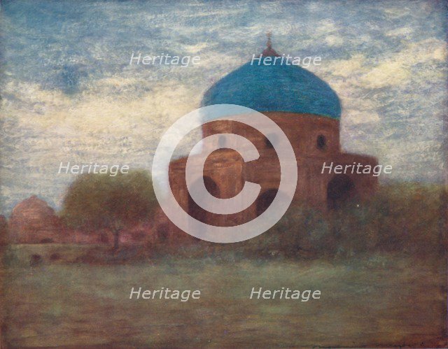 'The Porcelain Dome, Amritsar', 1903. Artist: Mortimer L Menpes.