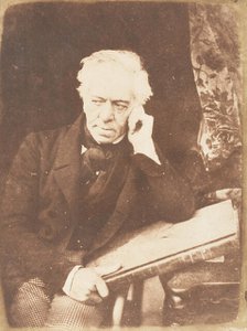 Sir William Allan, P.R.S.A., 1843-47. Creators: David Octavius Hill, Robert Adamson, Hill & Adamson.