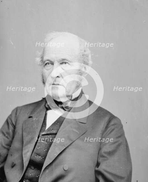 Jacob Collamer, between 1855 and 1865. Creator: Unknown.