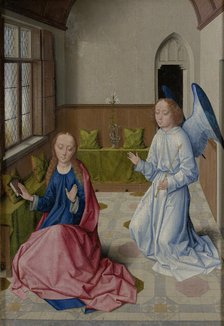 Annunciation, c1480. Creator: Follower of Dierick Bouts.