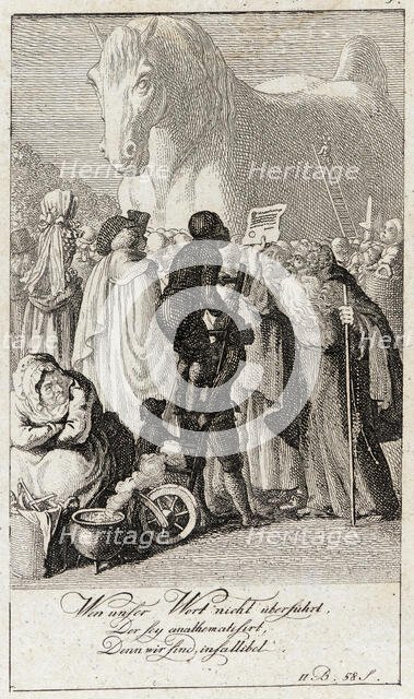 Blumauer's 'Aeneide', 1789. Creator: Daniel Nikolaus Chodowiecki.