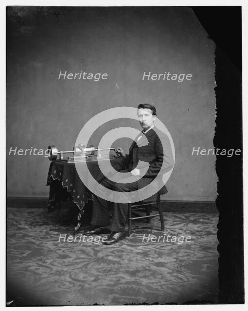 Thomas Edison, 1878. Creator: Unknown.