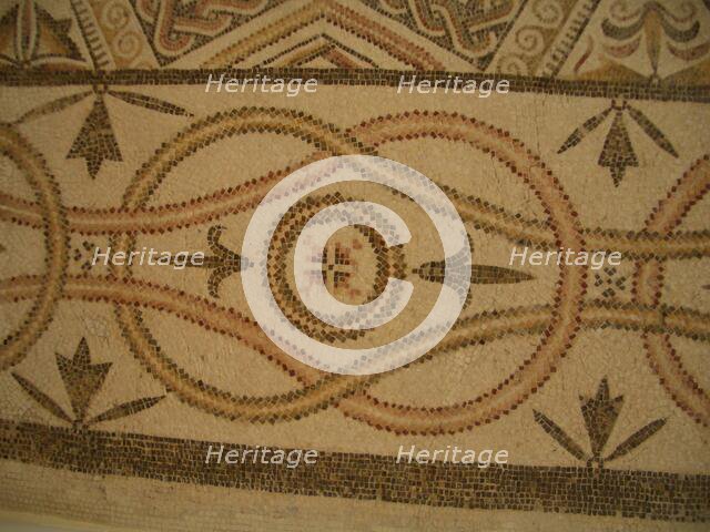 Mosaic, El Jem Museum, El Djem, Tunisia, 2009. Creator: Amanda Waite.