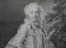 Portrait of Countess Maria Aurora de Lestocq (1720-1808).