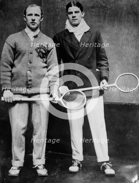 Soutar and Williams, tennis, between c1910 and c1915. Creator: Bain News Service.