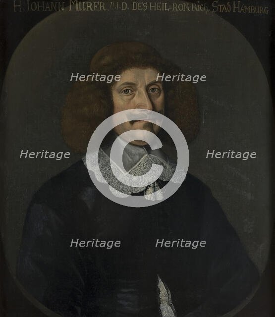 Johann Christoph Meurer, c17th century. Creator: Anon.