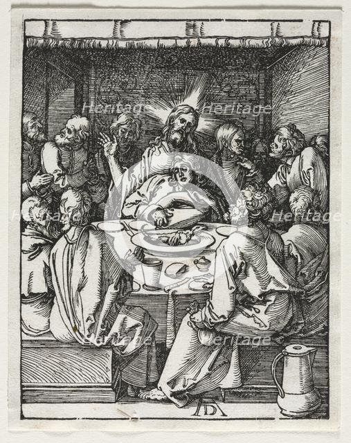 The Small Passion: The Last Supper. Creator: Albrecht Dürer (German, 1471-1528).