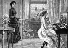 There was a song going on, too, 1883. Creator: R. Taylor.