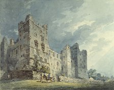 Bolton Castle, Yorkshire, 1795-1802. Artist: Thomas Girtin.