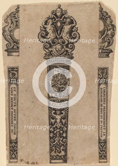 Ornament for Knife Handle. Creator: Theodor de Bry.
