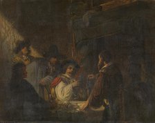 Episode in the Life of Rembrandt, c1850s. Creator: Joseph Lies.