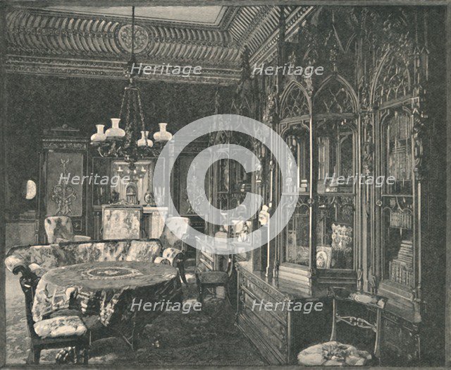 'Buckingham Palace: The Prince Consort's Music-Room', 1886. Artist: Unknown.
