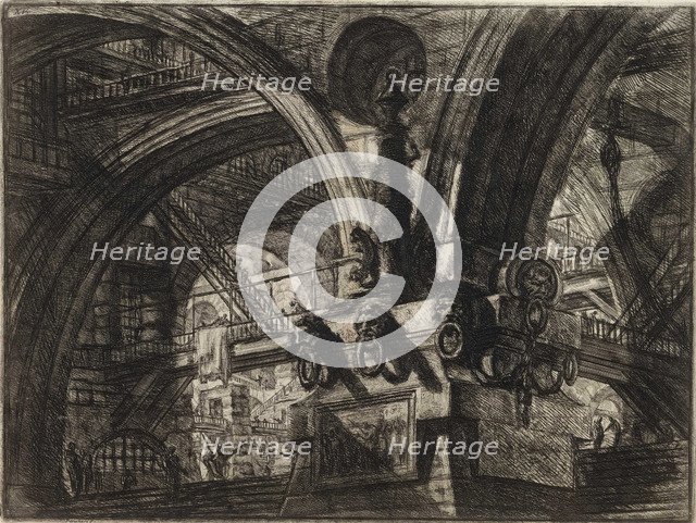 From the series The Imaginary Prisons (Le Carceri d'Invenzione).