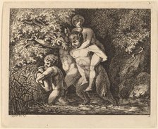 Satyr Carrying a Nymph, 1769/1771. Creator: Salomon Gessner.