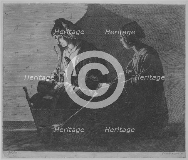 The Virgin and Child with Saint Anne, 1600-1675., 1600-1675. Creator: Anon.