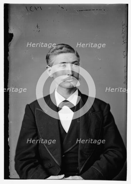 Lt. Richard Leveridge Hoxie, between 1870 and 1880. Creator: Unknown.