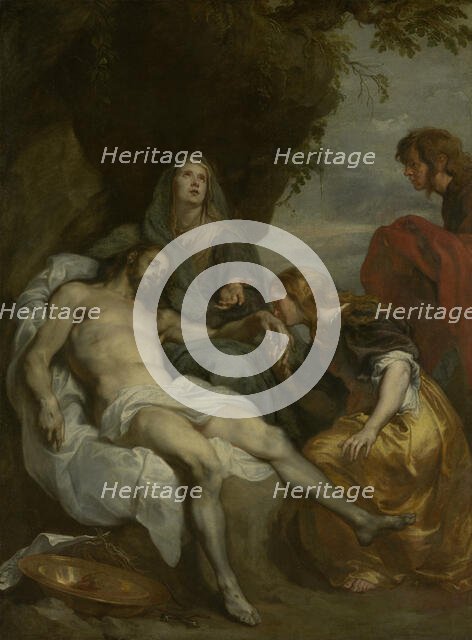 The Lamentation over the Dead Christ, c1630s. Creator: Anthony van Dyck.