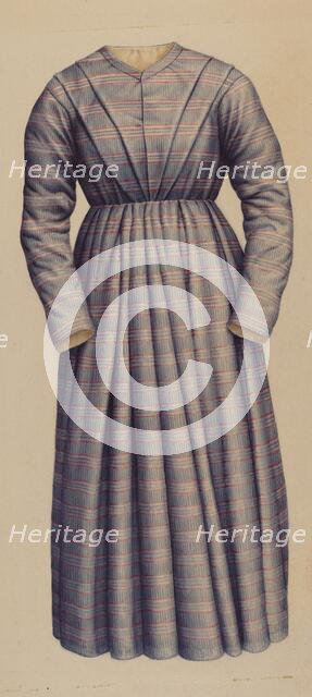 Dress, c. 1941. Creator: Edward Bashaw.