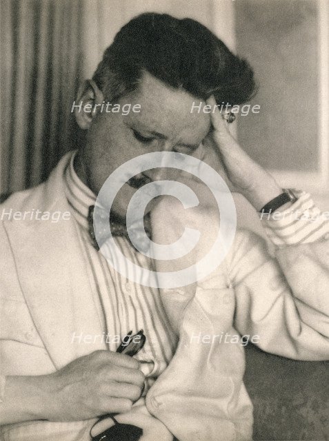 James Joyce, Irish author, 20th century. Artist: Unknown