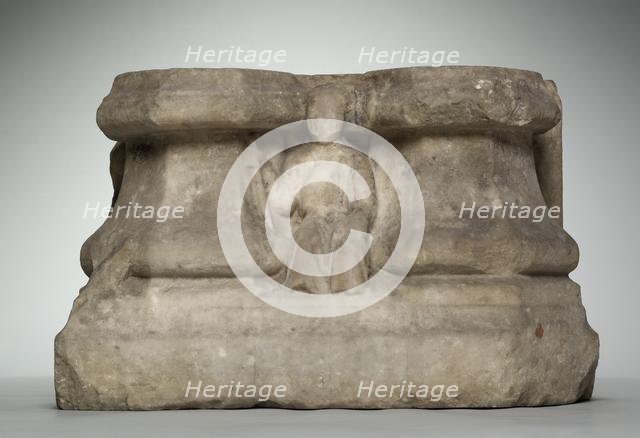 Double Column Base, late 1400s. Creator: Unknown.