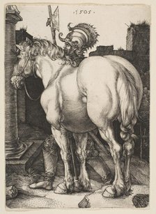 The Large Horse, 1505. Creator: Albrecht Durer.