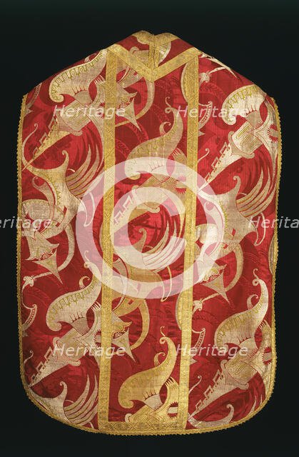 Chasuble, France, 1700/25. Creator: Unknown.