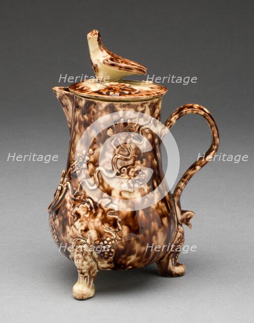 Milk Jug, Staffordshire, 1760/70. Creator: Staffordshire Potteries.