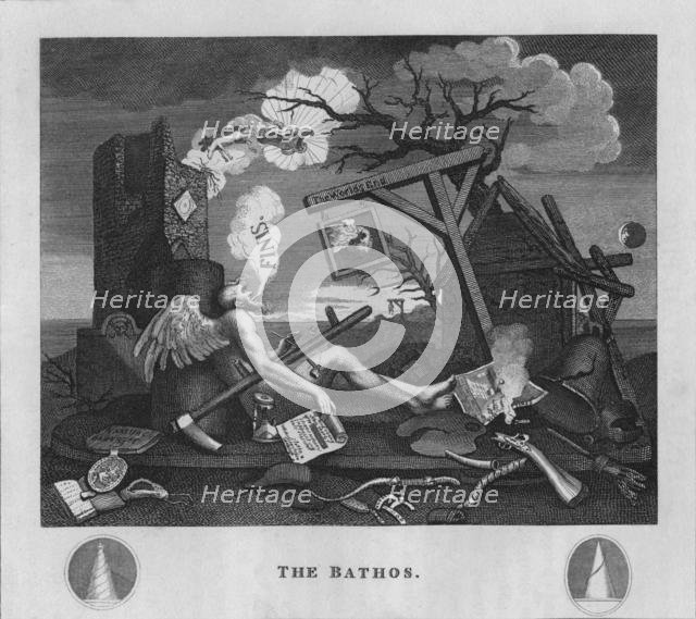 'The Bathos', 1807, (1827).  Creator: Thomas Cook.