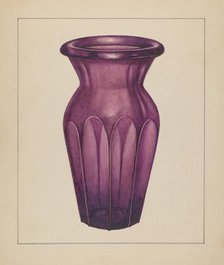 Vase, c. 1938. Creator: Isidore Steinberg.