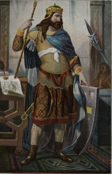 Don Fruela I (722-Cangas de Onis - 768), called the Cruel. King of Asturias, son of Alfonso I, th…