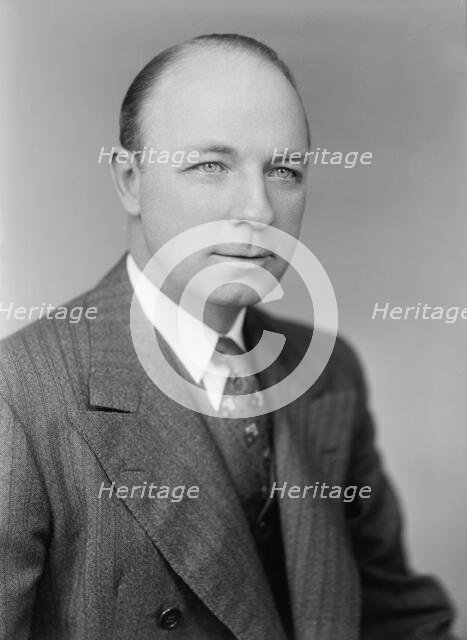 Hickenlooper, Bourke, Senator - Portrait, 1945. Creator: Harris & Ewing.