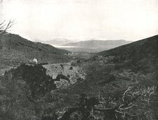 Utah Lake from Circle Point, Salt Lake City, USA, 1895.  Creator: Charles Roscoe Savage.